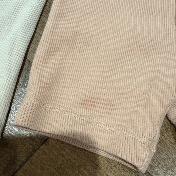 H&M Kids Ribbed Shorts Trio - Black, Cream, Tan - Picture 3 of 7